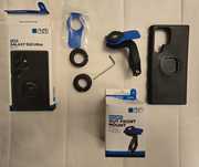 Suport bicicleta telefon + husa Quadlock ptr Samsung S22 Ultra