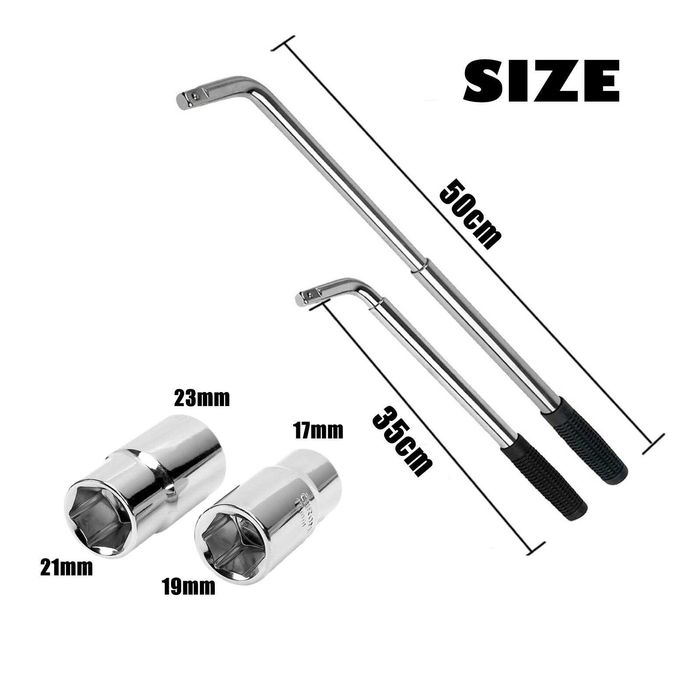 Ключ джанта за “ТЕЛЕСКОП“ с 2 камъка 17-19 / 21-23