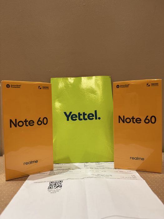 Realme Note 60 | 128GB | Нов | 36м. гаранция Yettel | Черен