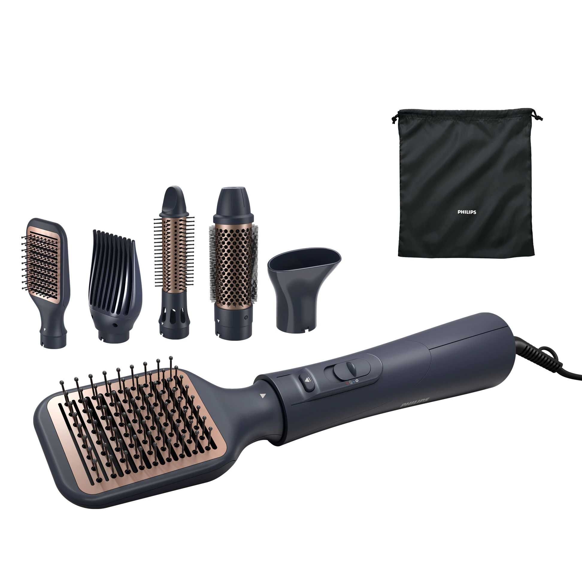 Perie cu aer cald Philips Seria 5000 BHA530/00, 1000W
