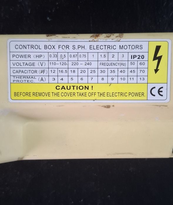 Panou comanda pompe sumersibile