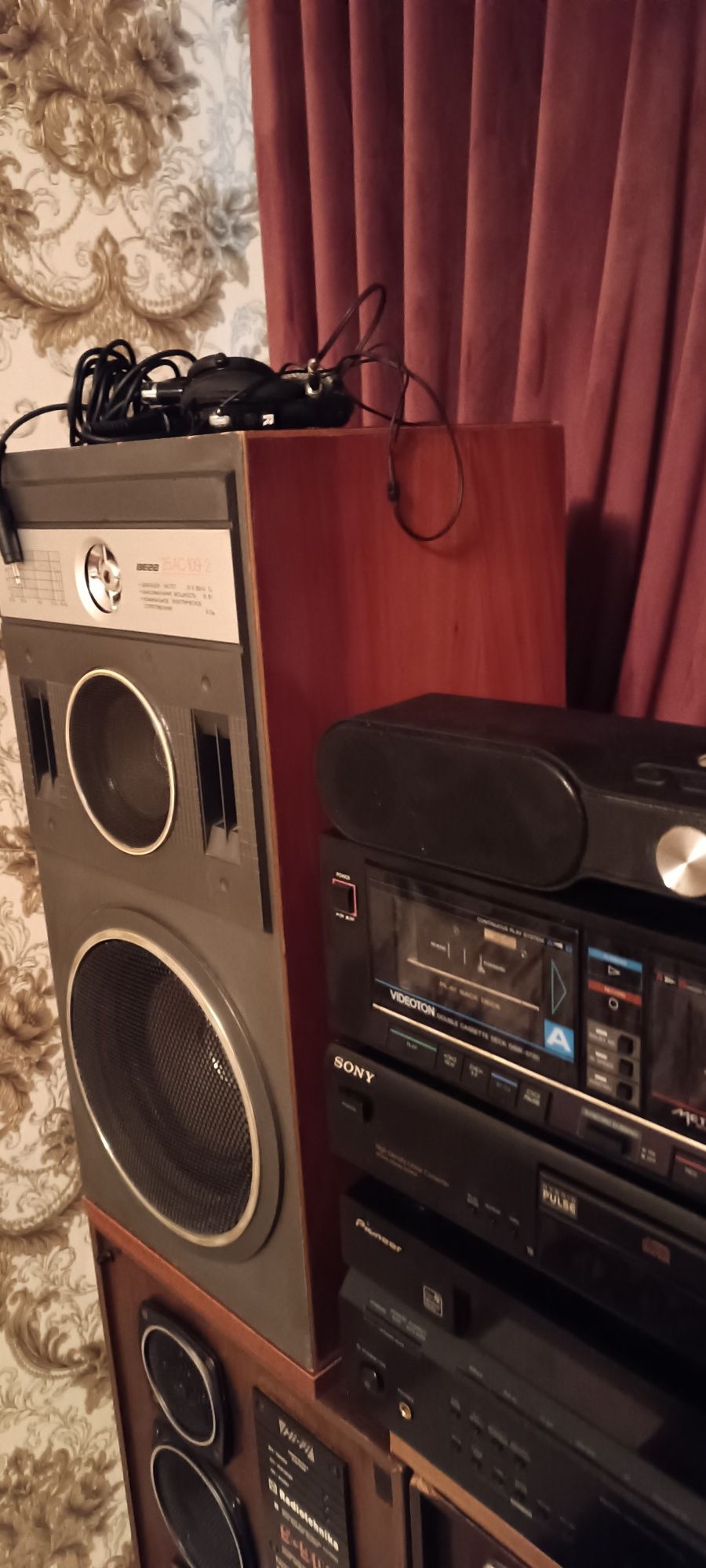 Усилитель радиотехника у-101 стерео Hi-fi  и колонки Вега 25АС 109-2