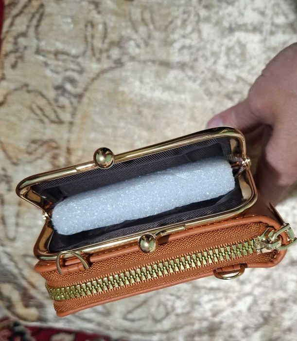 Сумка клатч через плечо