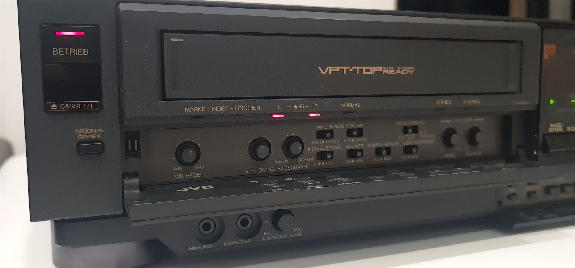 JVC HR-D950EG videorecorder VHS vârf de gamă în stare perfectă