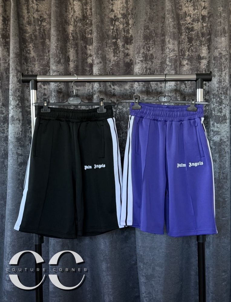 Pantaloni Scurți Palm Angels • Calitate TOP • Track Shorts • Cod QR