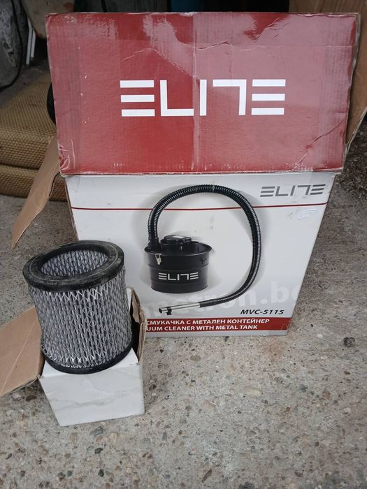 Прахосмукачка за почистване на пепел, барбекюта, печки, камини Elite 1