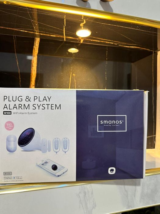 sistem de alarmă dual-network Smanos W100