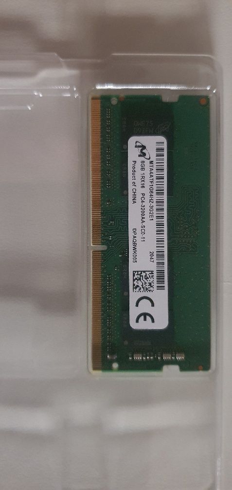 Memorie Ram Laptop 8Gb DDR4 3200mhz SODIMM