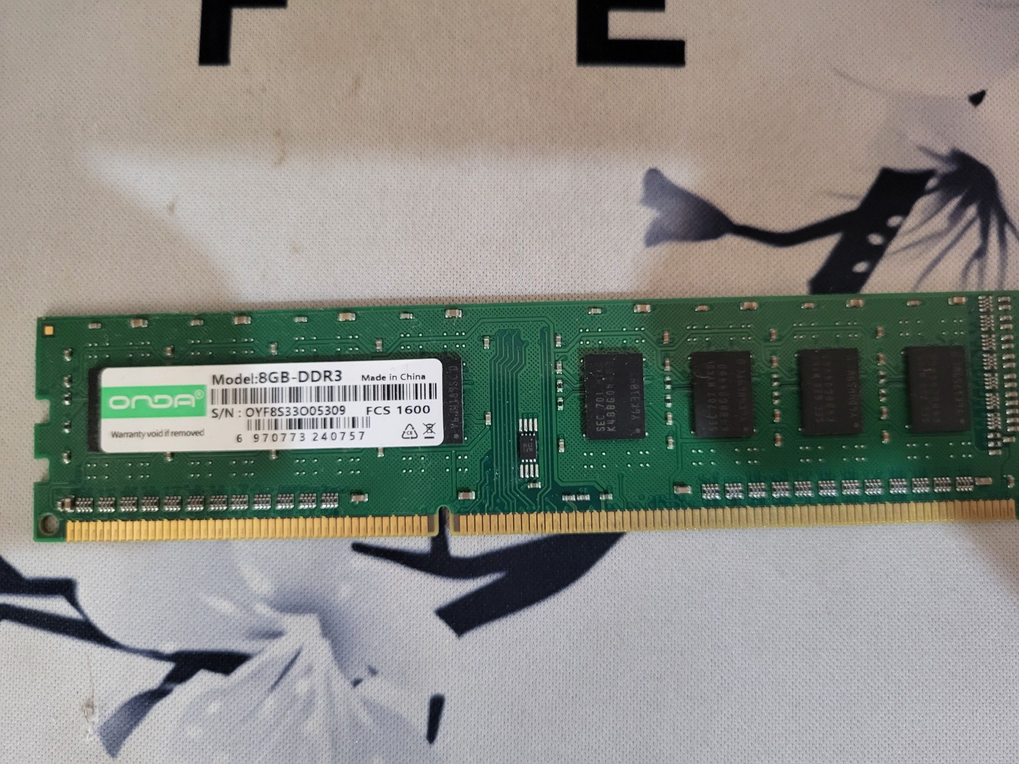 Оперативная память DDR3 8X2