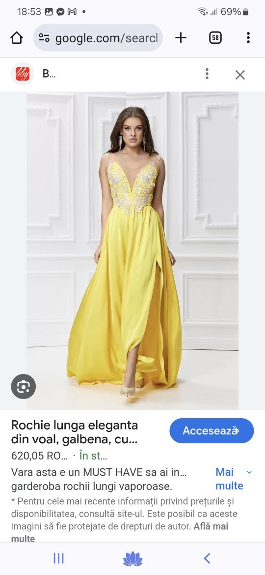Rochie bby mas 36-S