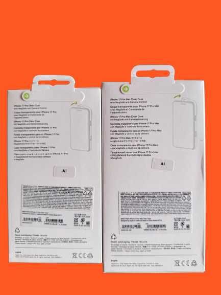 Huse Apple Clear Magsafe iPhone 17Pro/17ProMax