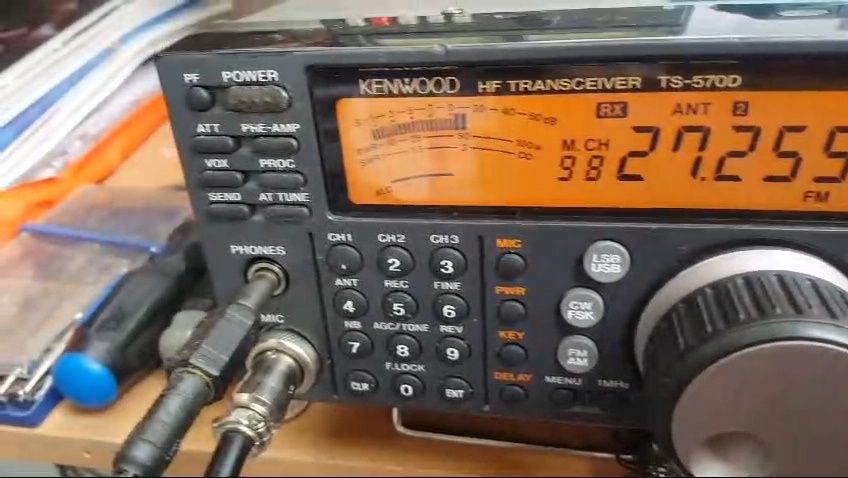 Statie radio emisie receptie Kenwood TS-570