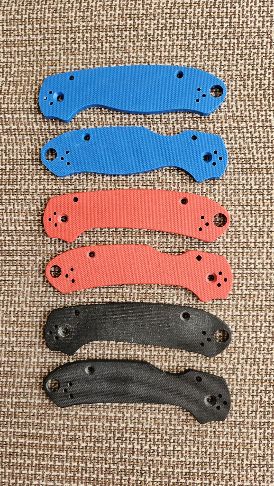 Чирени за Spyderco Para 3 от G10