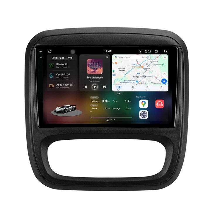 Navigatie Dedicata Opel Vivaro, Renault Trafic,Fiat Talento, Carplay