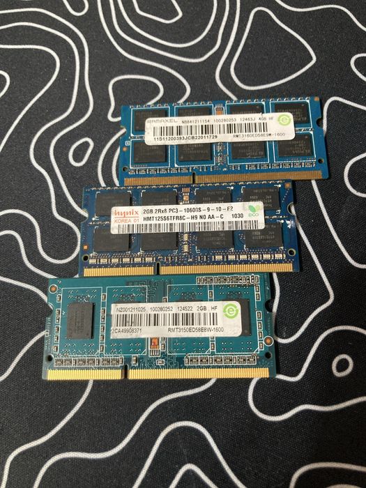 Озу для ноутбука ddr3