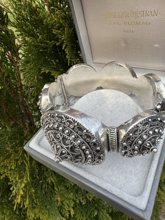 Bratara masiva din argint