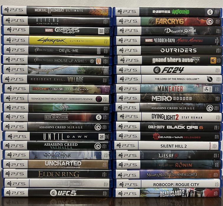 Игры Диски на Sony Playstation 5 и 4