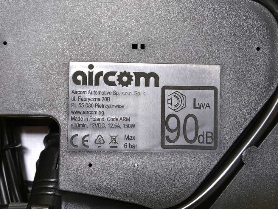 Compresor auto umflat roti kit pana original Vw Seat Skoda Audi 150w