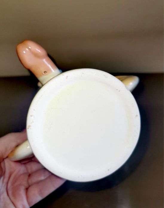 Керамична чаша за кафе чай с игрив мотив супер закачлив подарък !