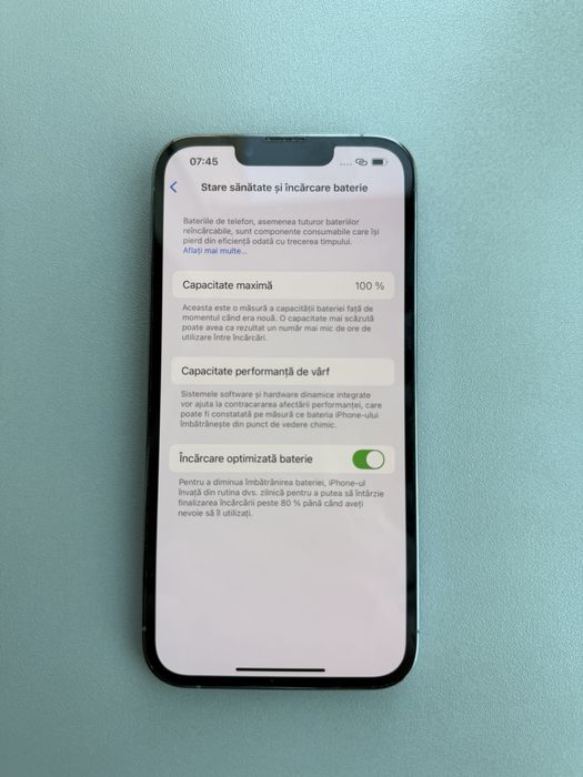 Iphone 13 pro - 256gb - 100% baterie - impecabil
