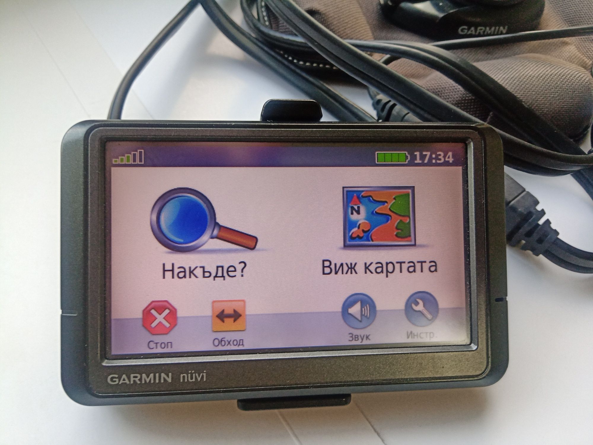 Навигация Garmin 255W пълен комплект