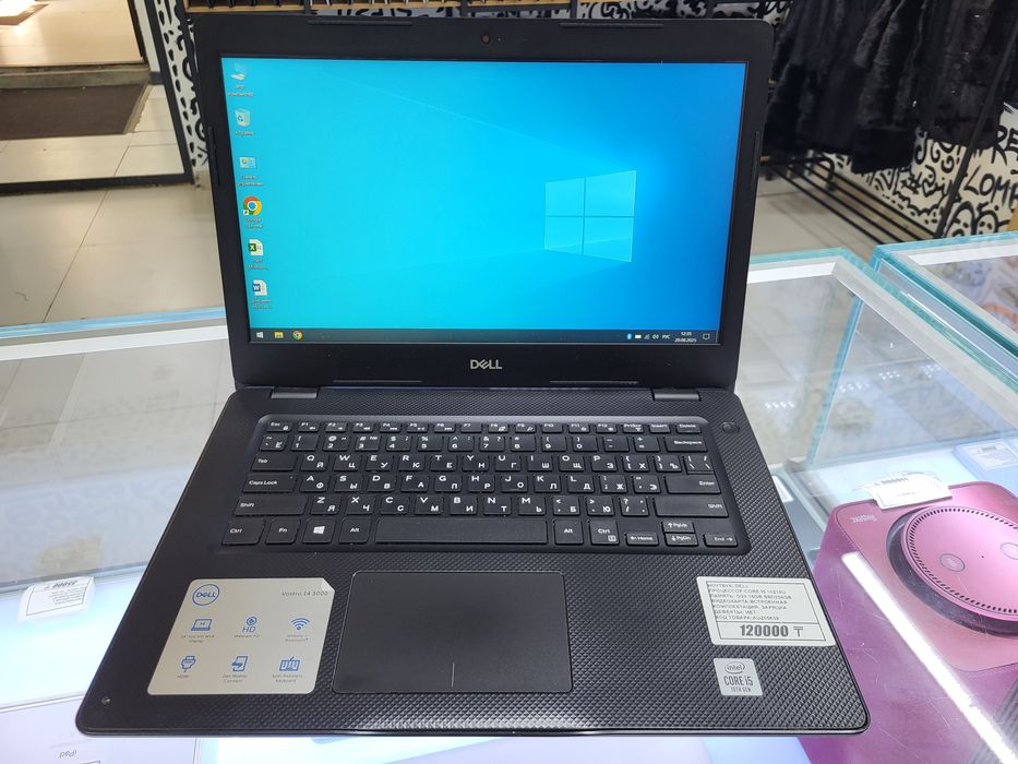 Ноутбук Dell core i5 10210u озу 16гб ssd256gb рассрочка Реал ломбард