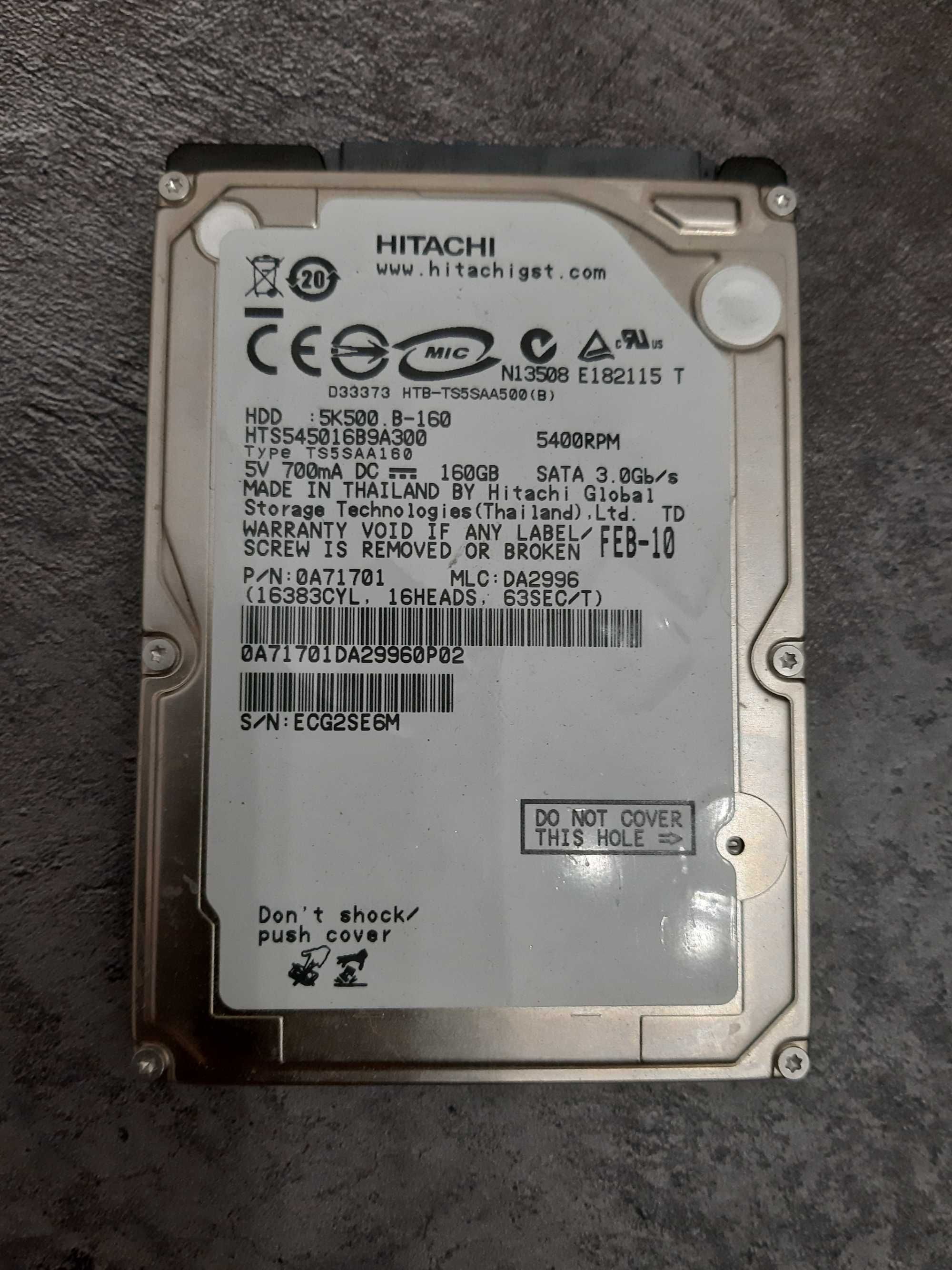 HDD, жесткий диск HITACHI !!! БИТЫЙ !!!