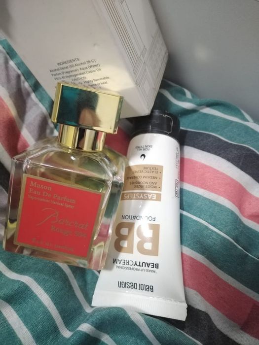 Парфюм қасына ВВ крем