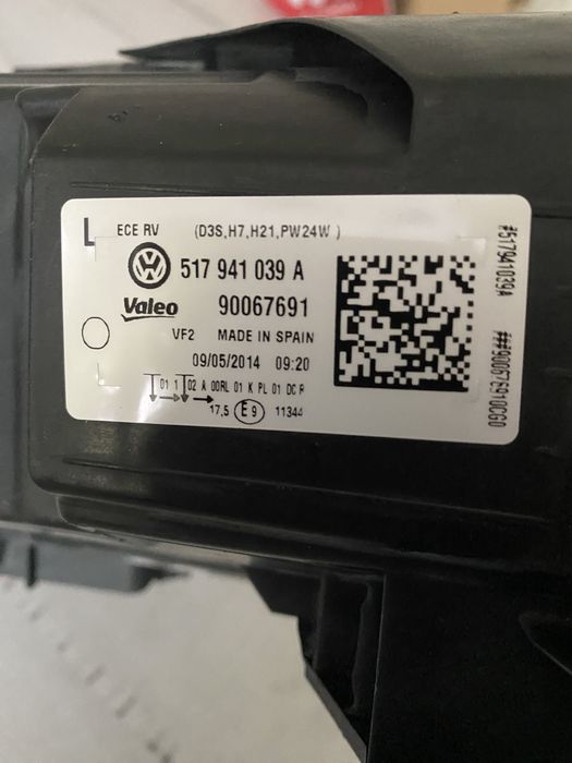 Far stanga xenon adaptiv golf 7 gti led Europa