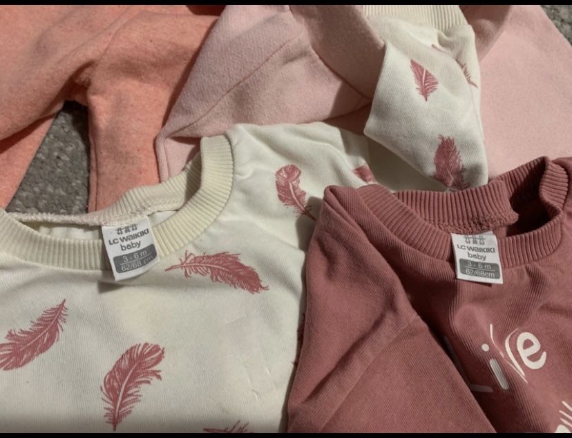 Lot hainute marimea 62-68, 3-6 luni