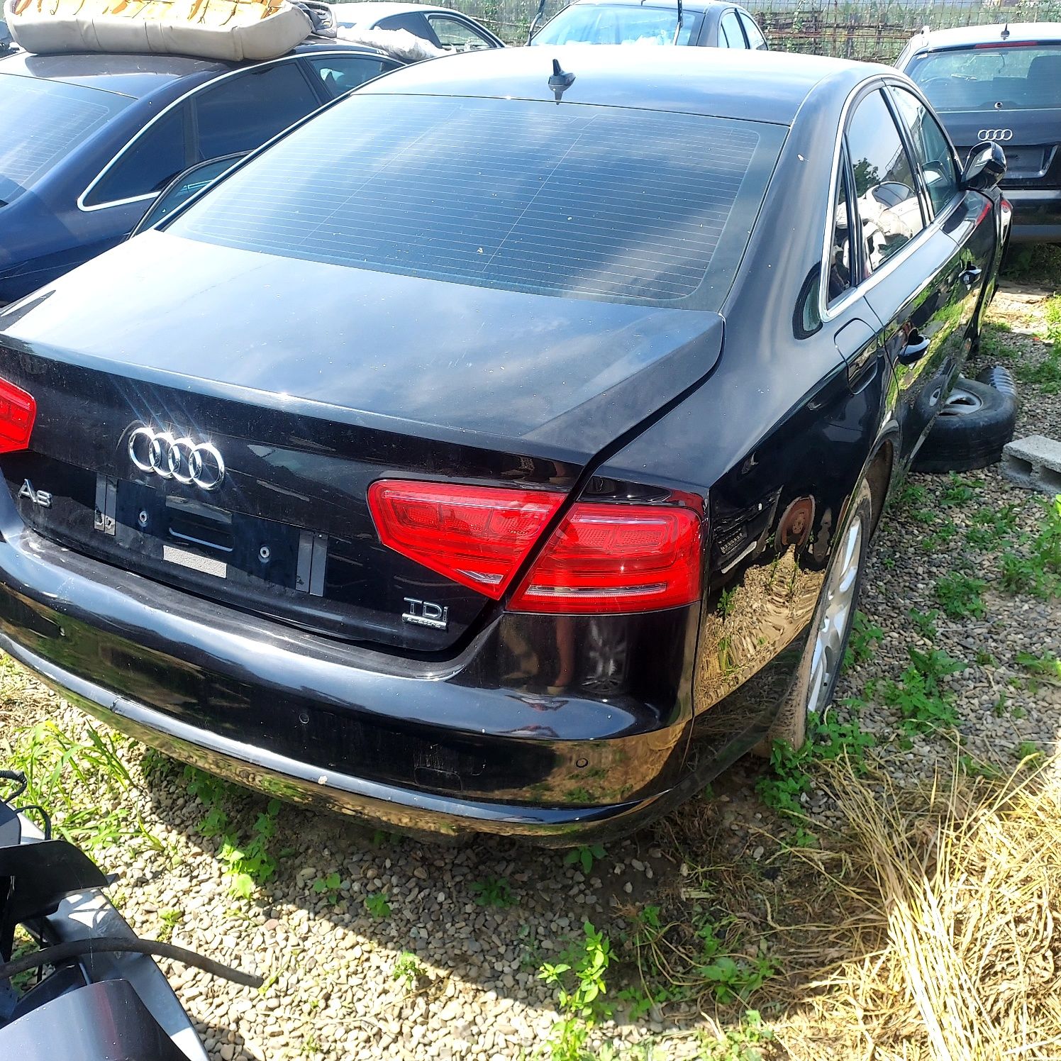 Bara spate tripla haion portbagaj luneta Audi A8 D4 4H 3.0 tdi v6 2012