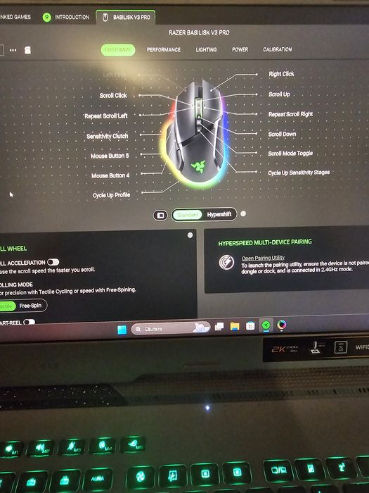 Mouse gaming wireless razer basilisk v3 pro /ca nou