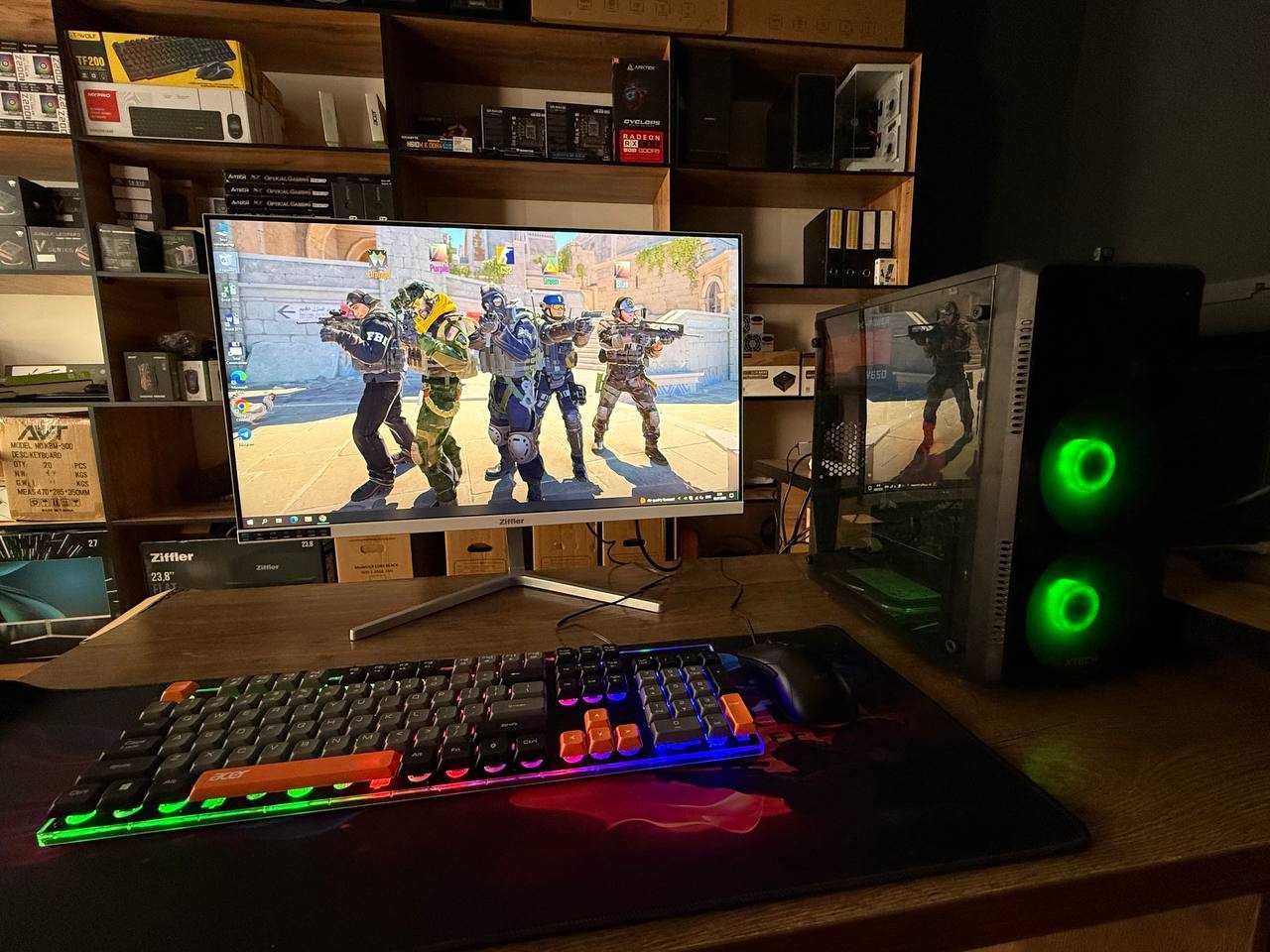 GAME KOMPYUTERI DDR4 ,OYIN kompyuter intel Core 13 GTX 1050ti 4GB BN