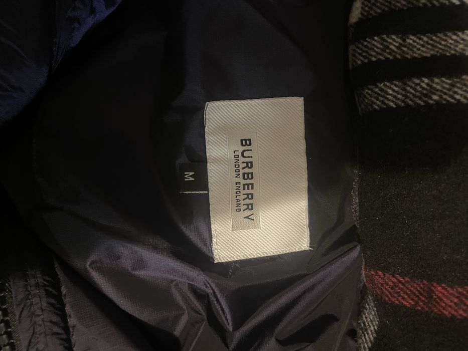 Geacă Burberry puffer, bleumarin, mărime M