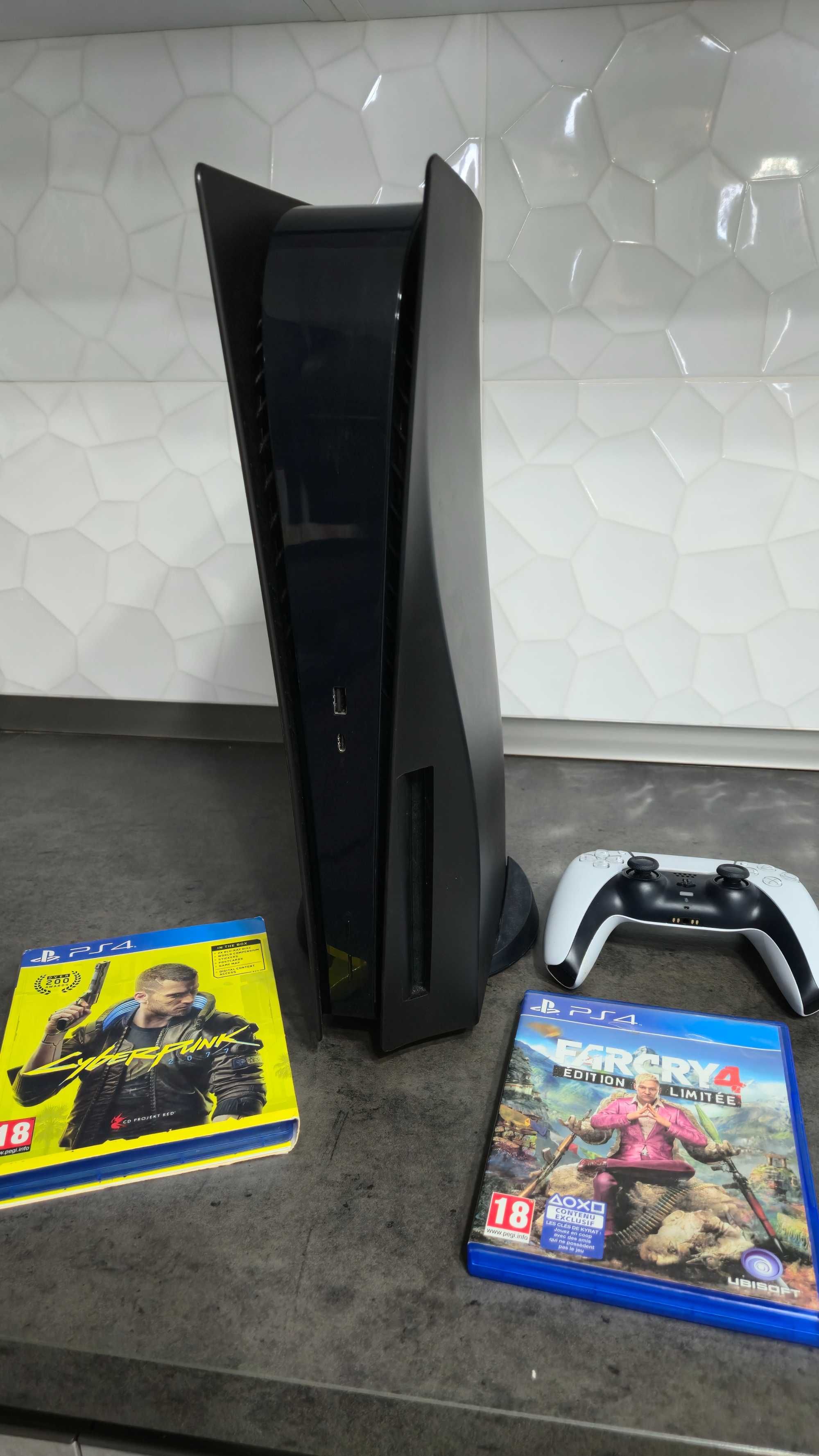 Play Station 5 Cd-Disk Version,with Fifa2025