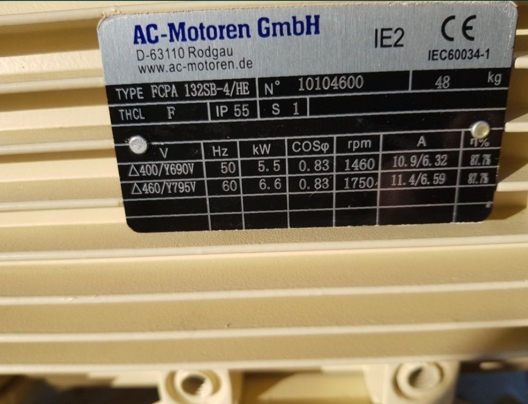 Centralina pompa hidraulica motor trifazic 3.5 5.5 7.5 kw electroventi