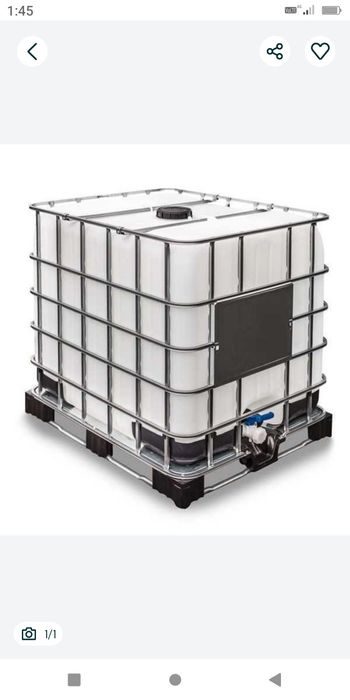 Bidon  de. 1000 litri