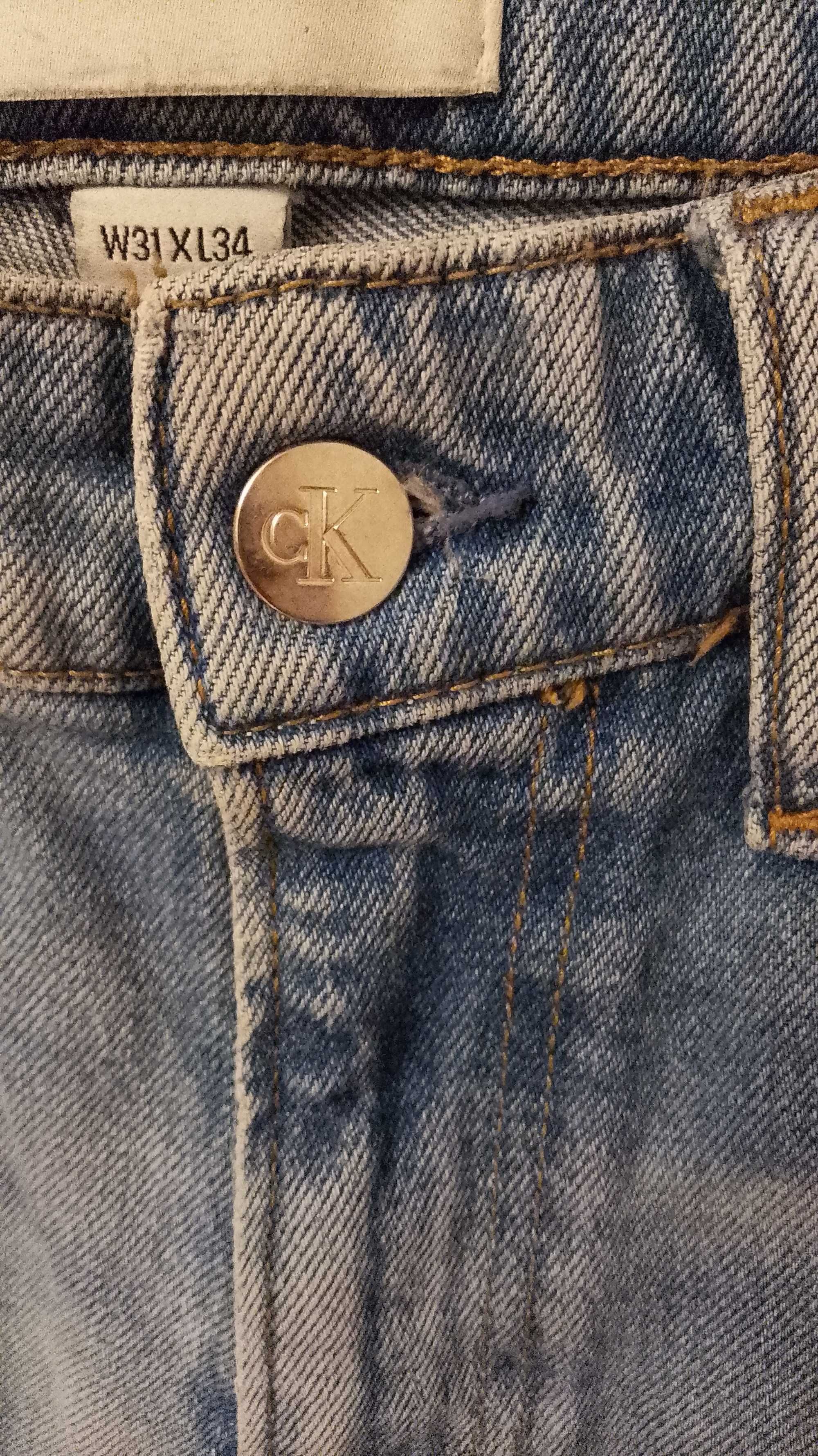 Calvin Klein slim мъжки дънки w31/l34