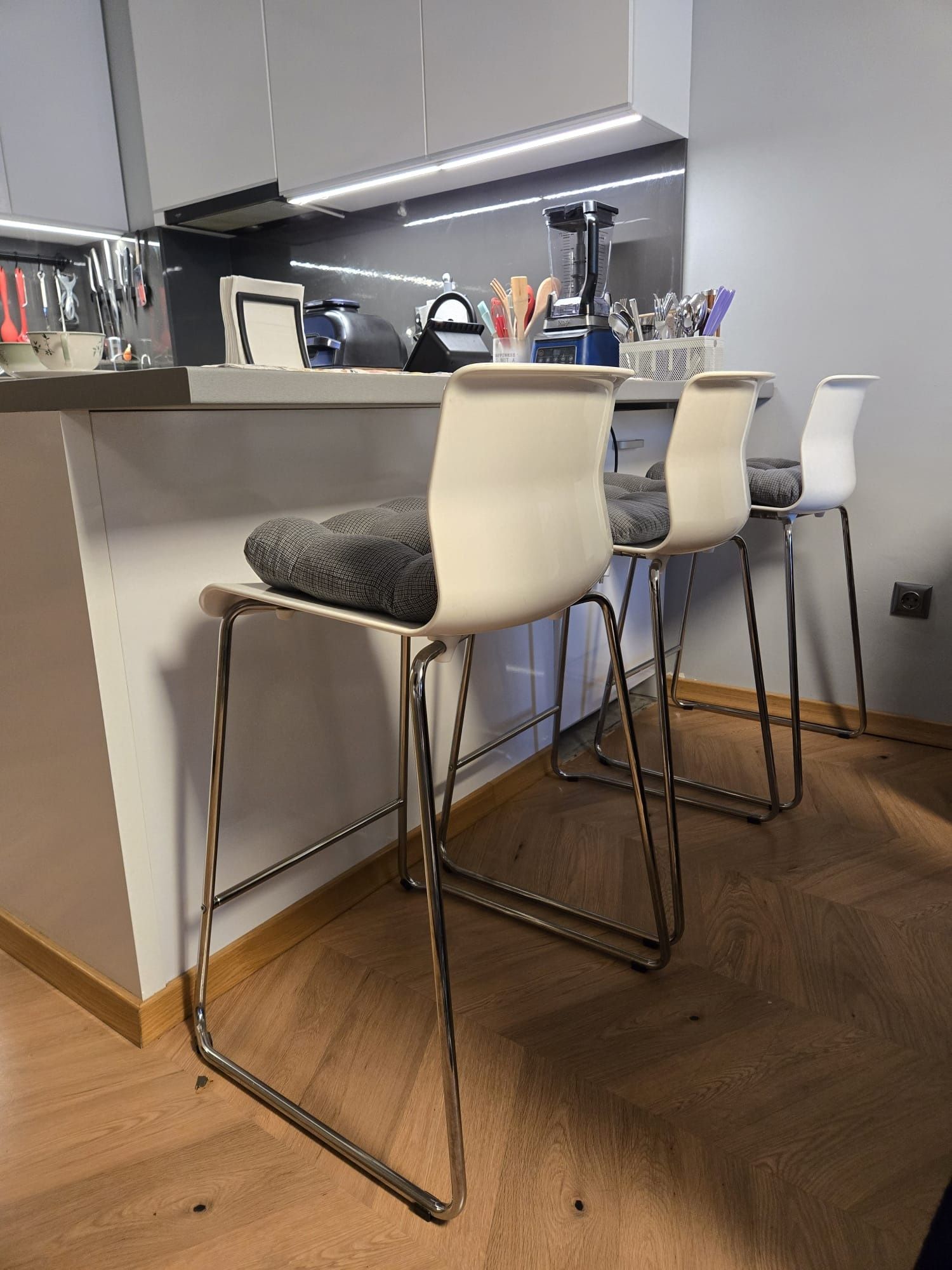 Бар стол Glenn Ikea 3 бр