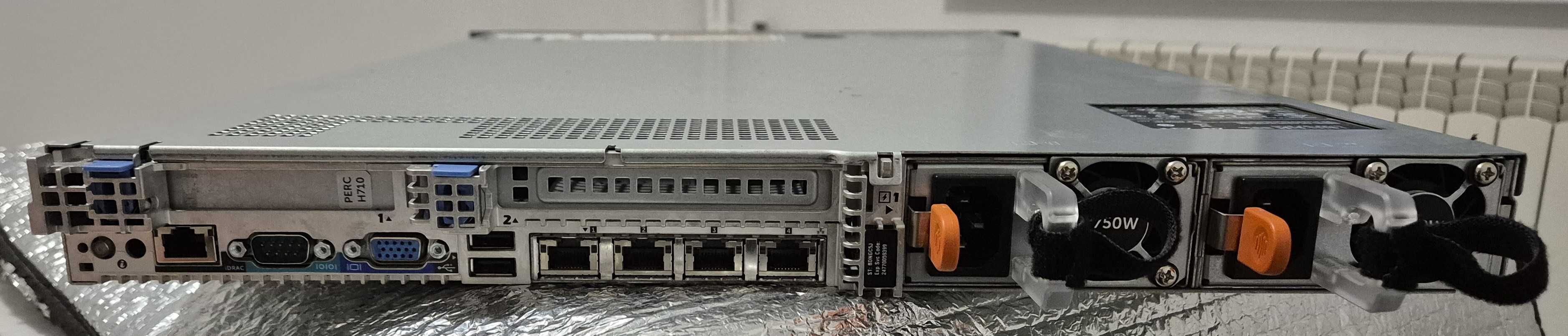 Server Dell R620, Xeon E5-2660, 80GB RAM DDR3, 2x 300GB SAS HDD