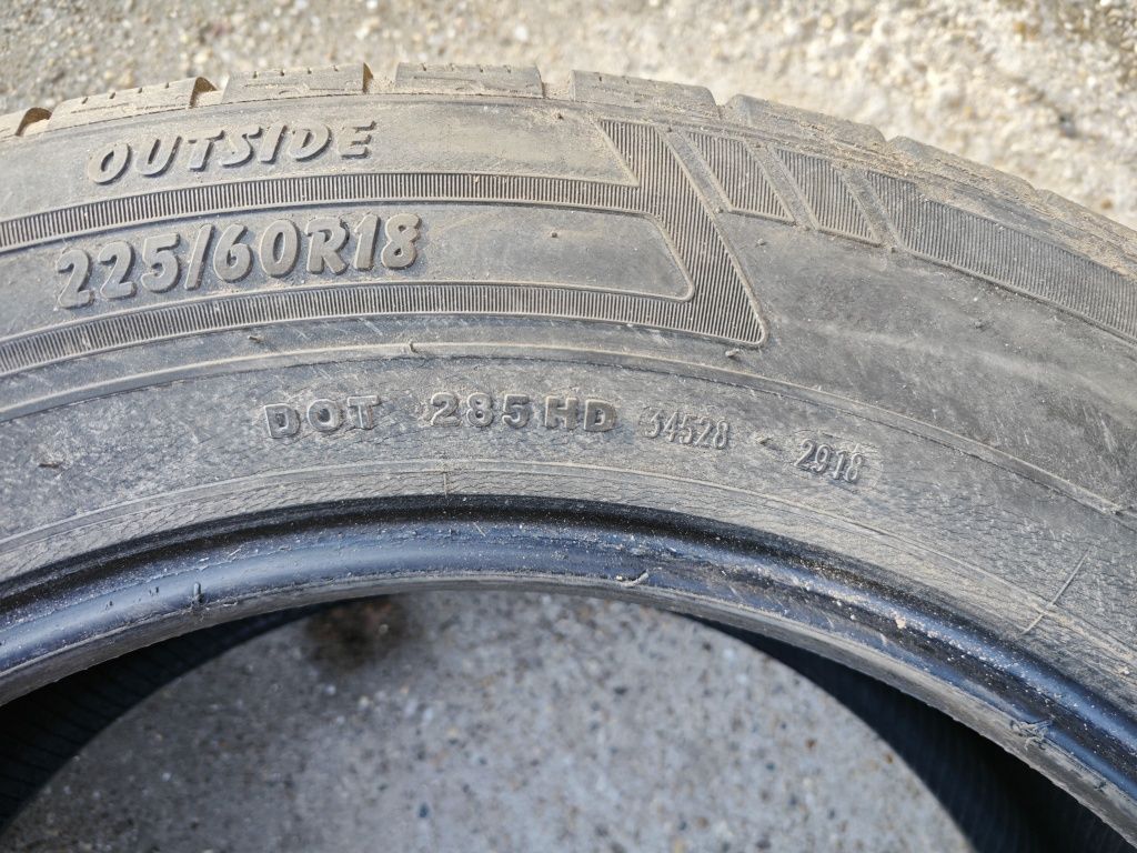 2бр Зимни гуми Petlas, SUV, 225/60/18