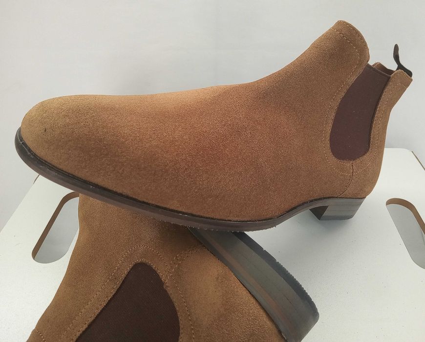 Ghete chelsea premium Pier One 43 piele naturala moale
