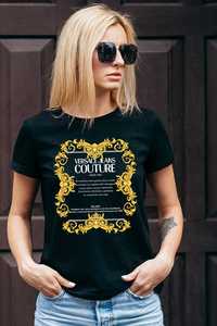 Дамска тениска Versace принт Модели,цветове и размери
