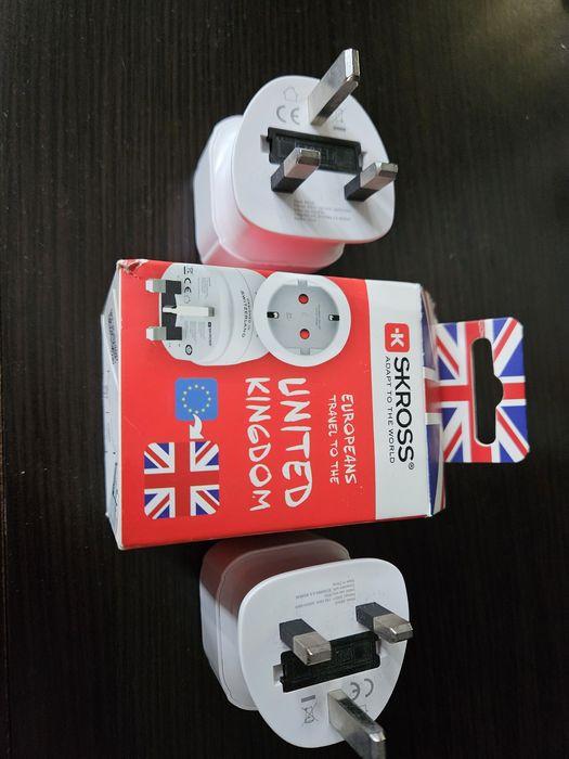 Adaptoare prize  Schuko  UK  la   UE  ideale pentru călătorii