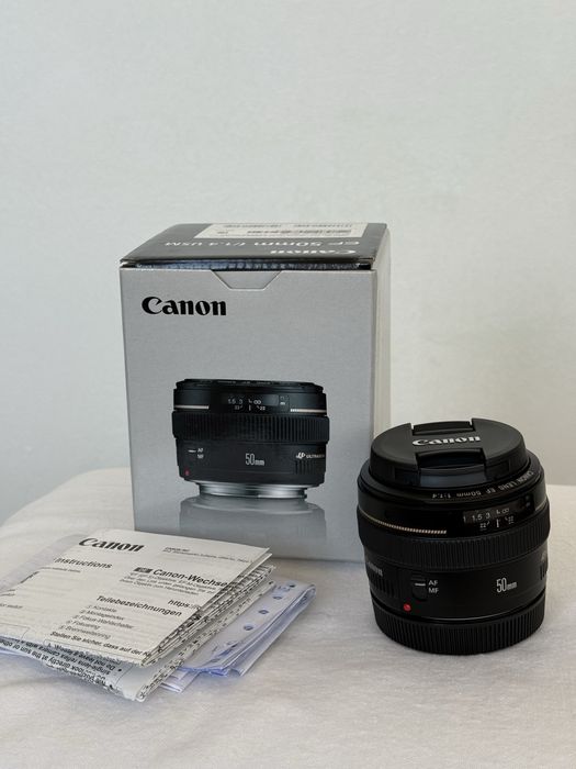 Объектив canon 50mm 1.4