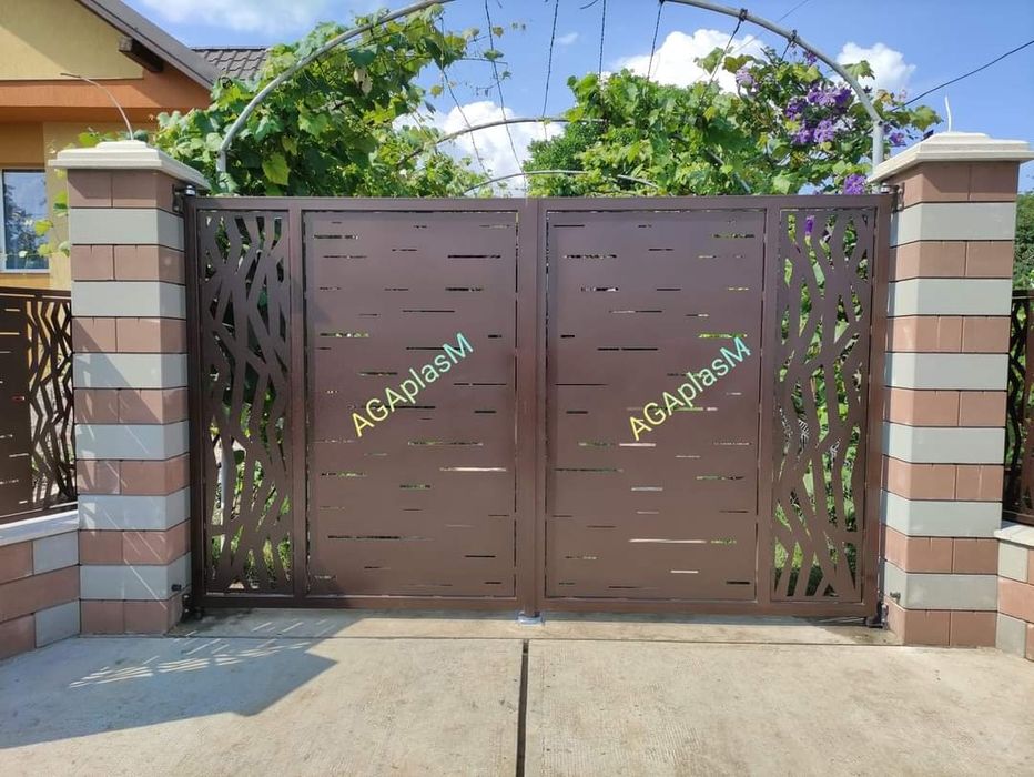 Garduri din tabla traforata laser