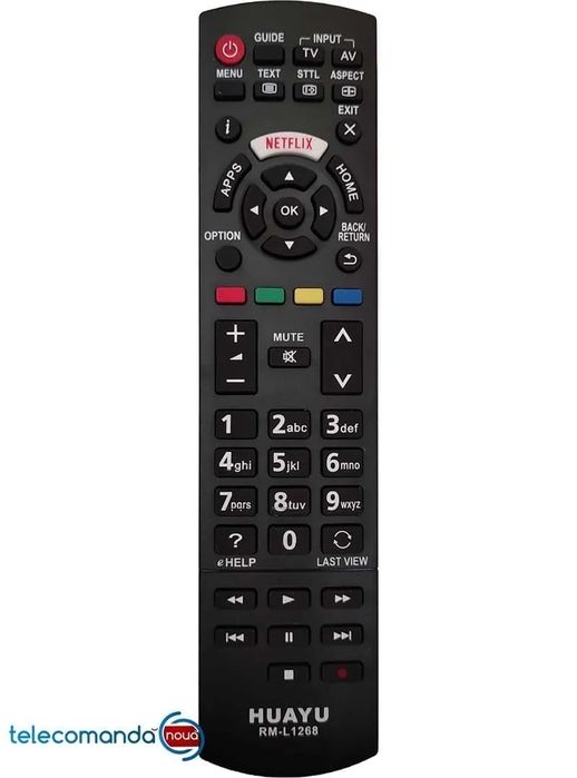 Telecomanda Panasonic Huayu RM-L1268, Noua, Livrare cu Verificar
