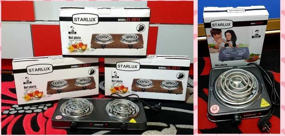 НОВЫЕ плитки электрические ОДНО и ДВУХ конфорочные в УПАКОВКЕ