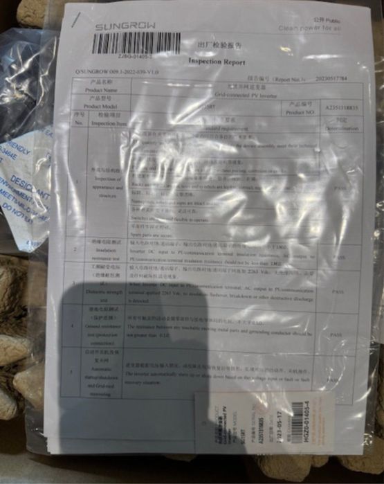Invertor Sungrow 15 Premium