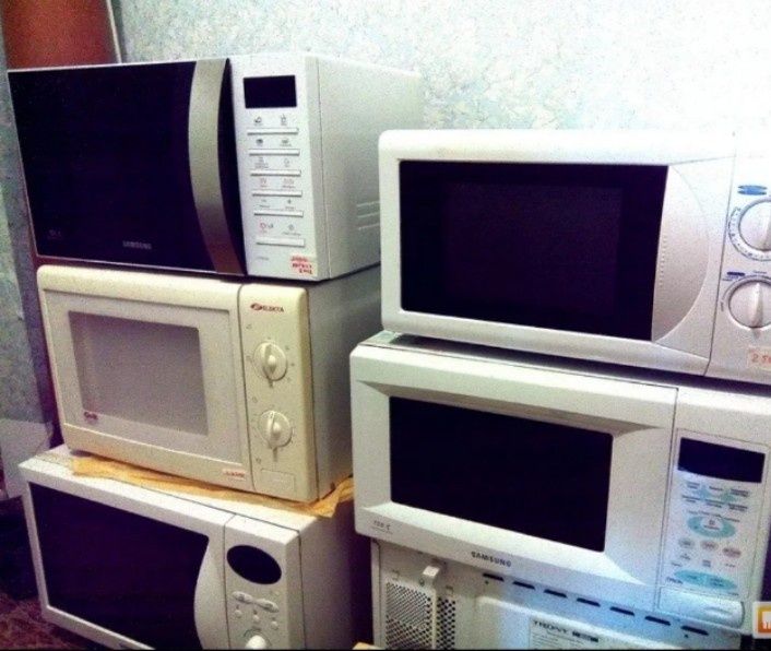 микроволновки от 10000тг, в хорошем рабочем состоянии. Б/У.